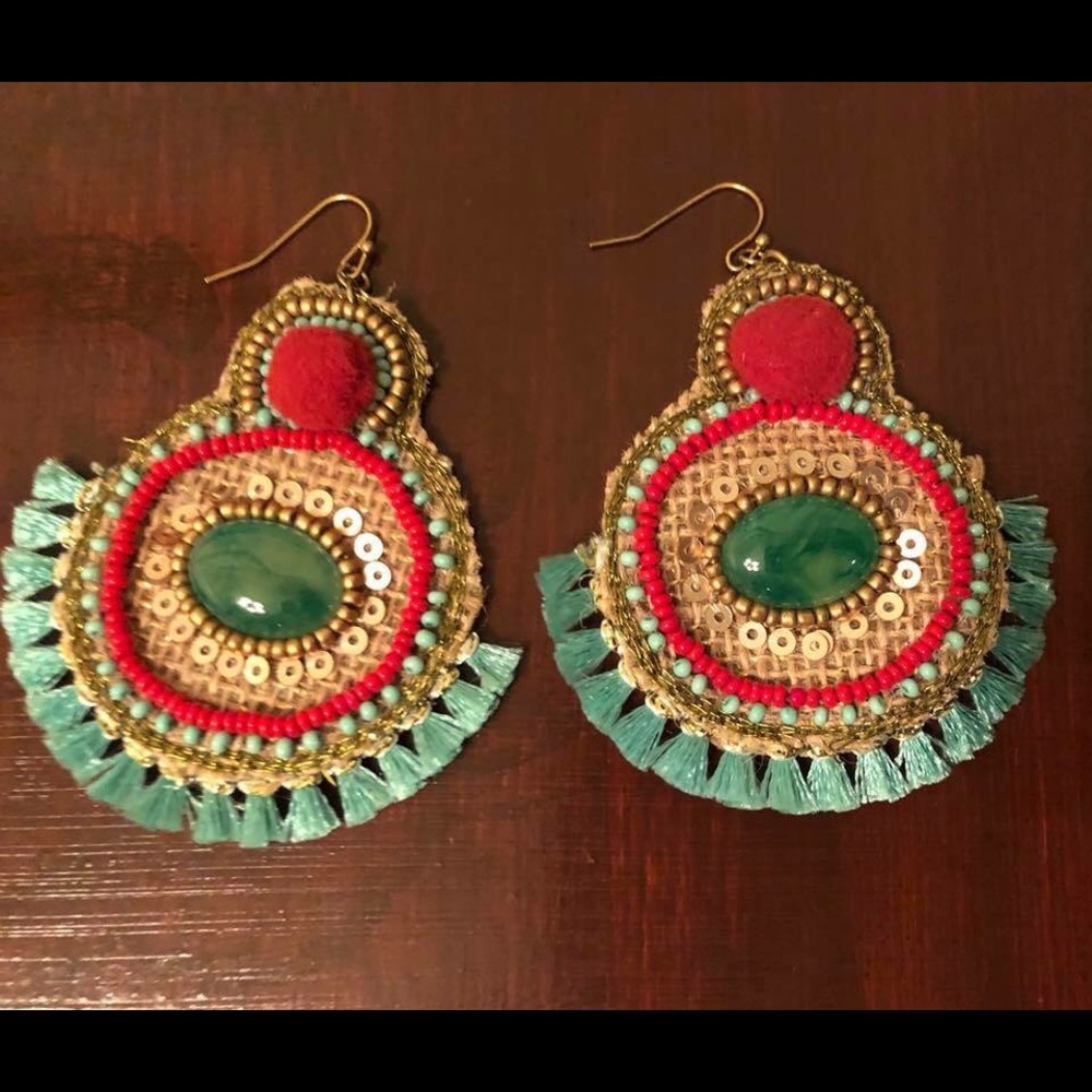 Dangle earrings fashion fringe